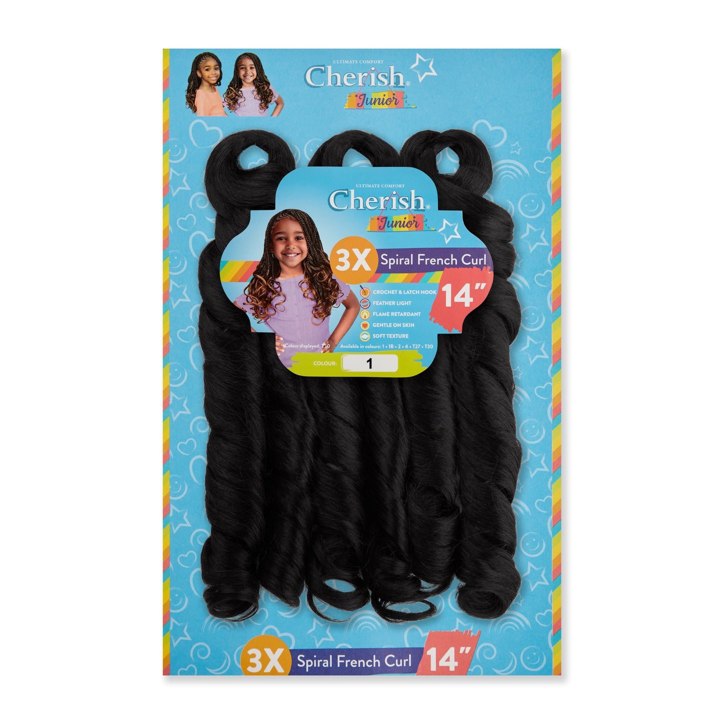 Cherish French curl juniors 14 inches