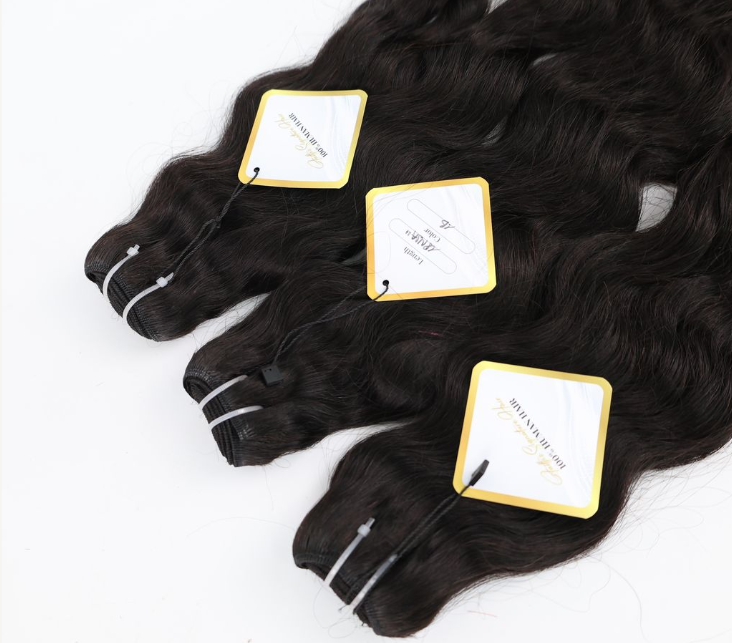 Body Wave Weave Bundle - Natural Black 1B Double Drawn Human Hair
