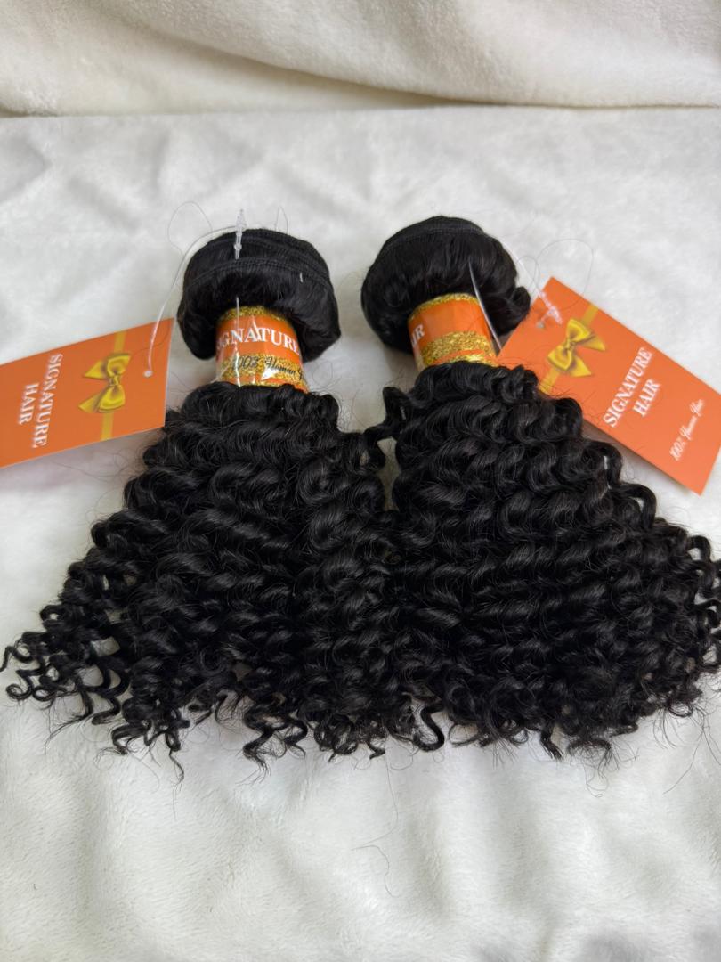 12A big kinky curly bundle