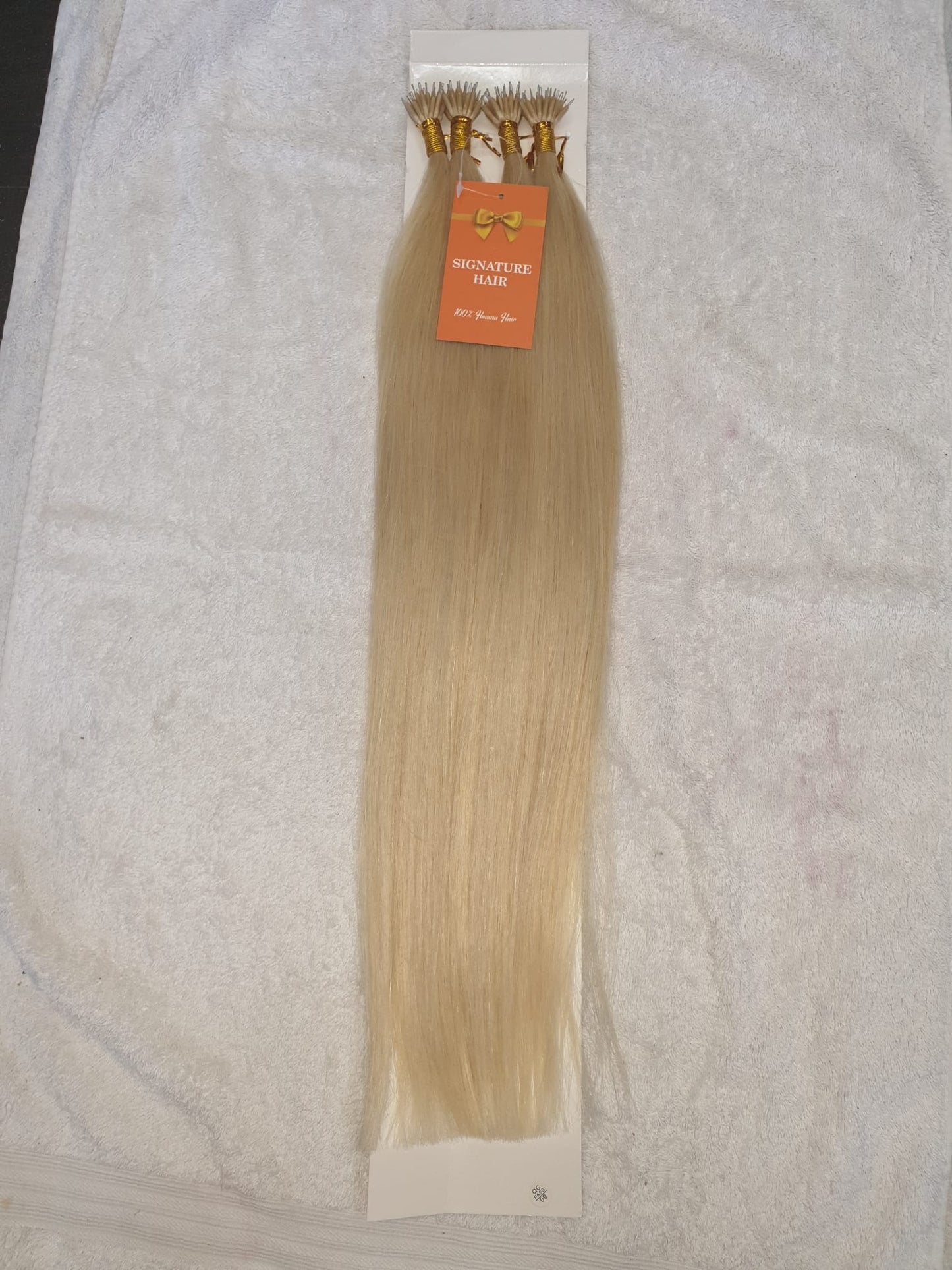 Nano Ring Hair Extensions - 20 Inches 100% Human Hair 3 Colours