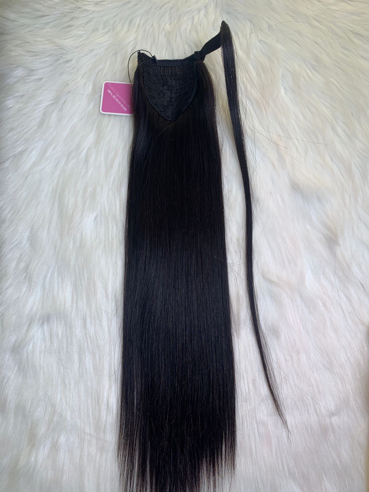 Strand wrap ponytail 20 inches 150 Grams double drawn