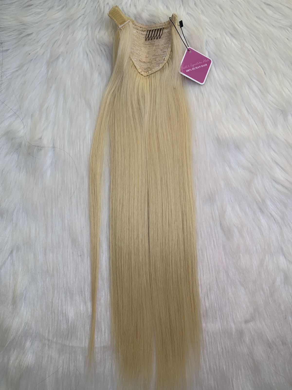 Strand wrap ponytail 20 inches 150 Grams double drawn