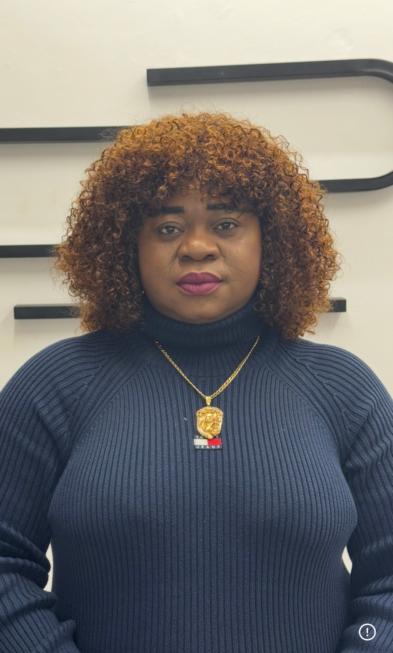 Machine bang bob curly