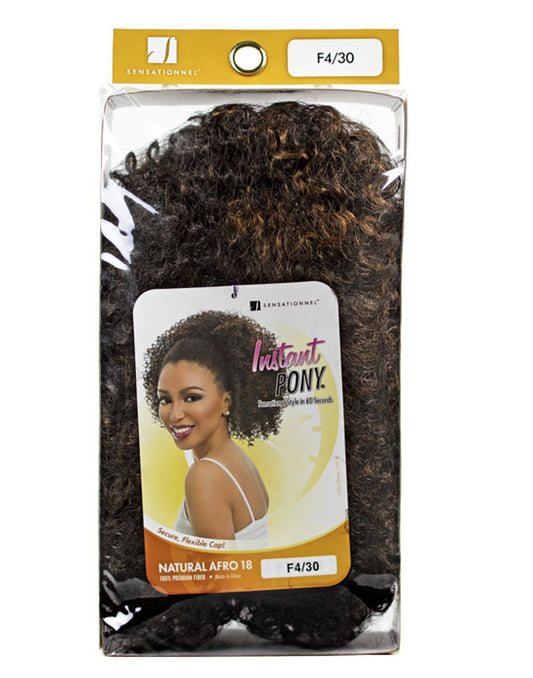 Instant Pony - Natural Afro 18