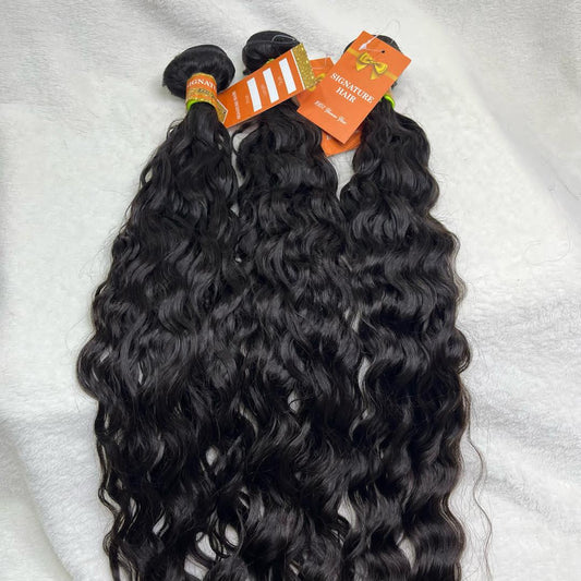Raw hair 1b natural wave