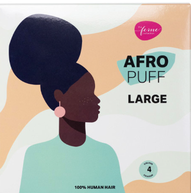 The Feme Collection - Afro Puff Large