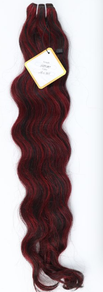 Body Wave Piano Color Bundle - #99J/1B Burgundy Black 22 Inches