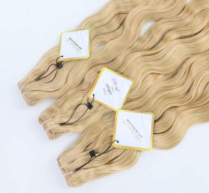 Body Wave Piano Color Bundle - #27/613 Honey Blonde Platinum 22 Inches