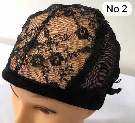 Chrysanthemum Black Wig Cap