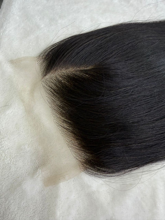 5x5 Hd lace Closure 14inch 1b left side