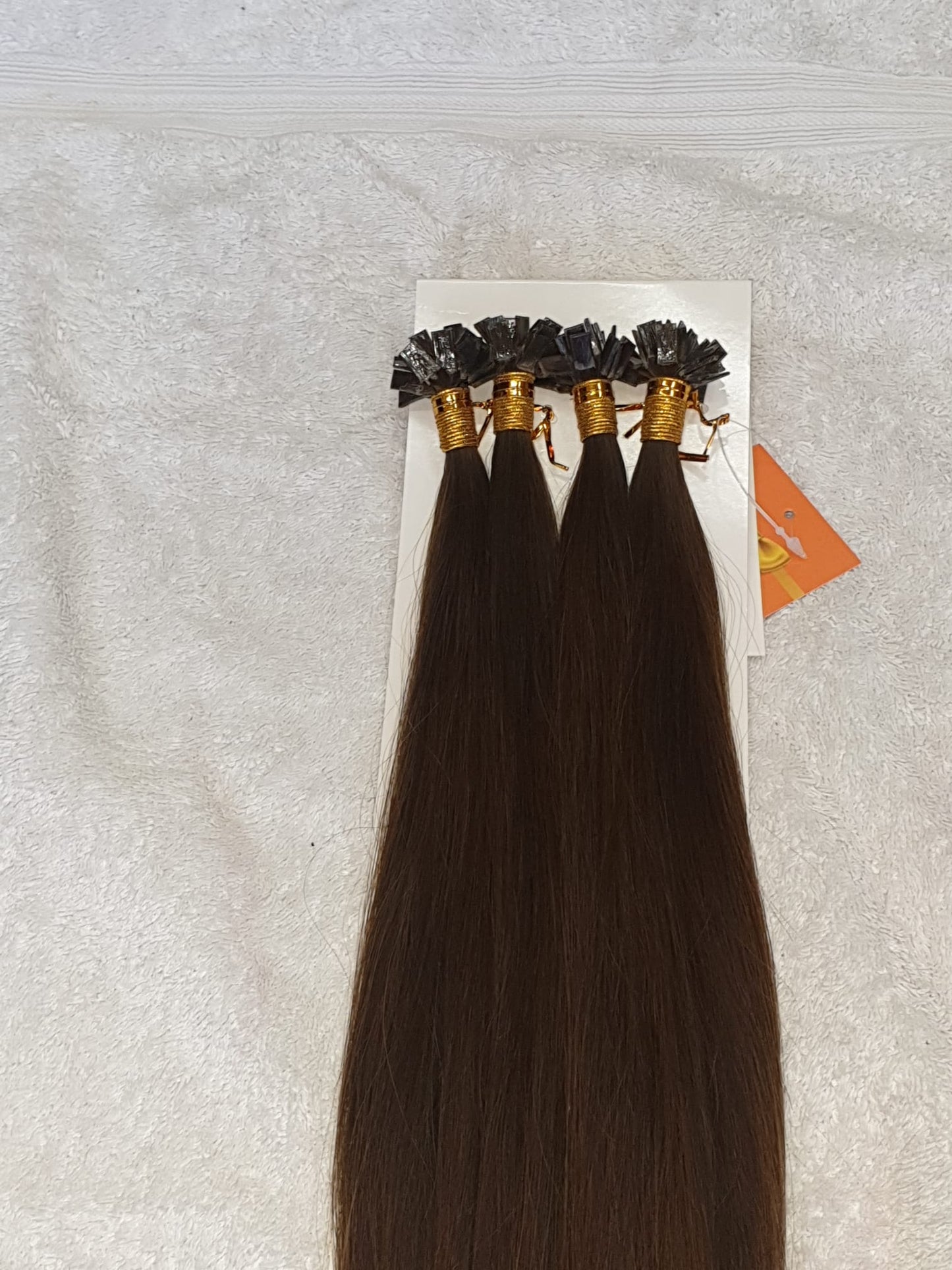 Flat Tip Hair Extensions - 20 Inches 100% Human Hair Multiple Colors