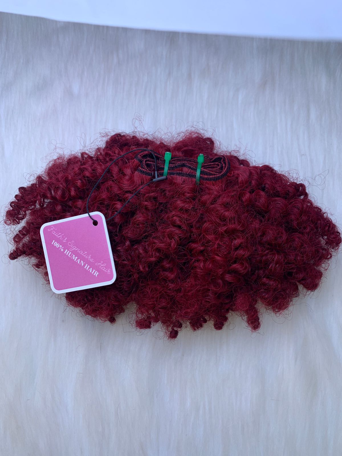Weft curly double drawn 12 inches 100g