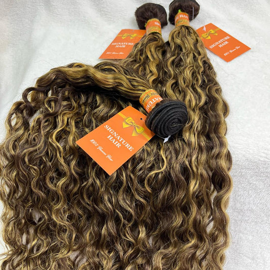 Raw Hair p4/27  natural wave