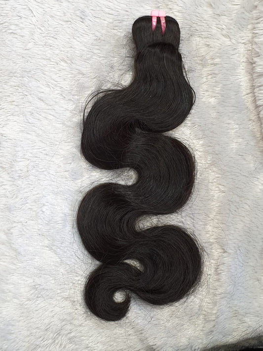 Premium Deep Wave Hair Bundle - Double Drawn 100% Human Hair 20-22 Inches